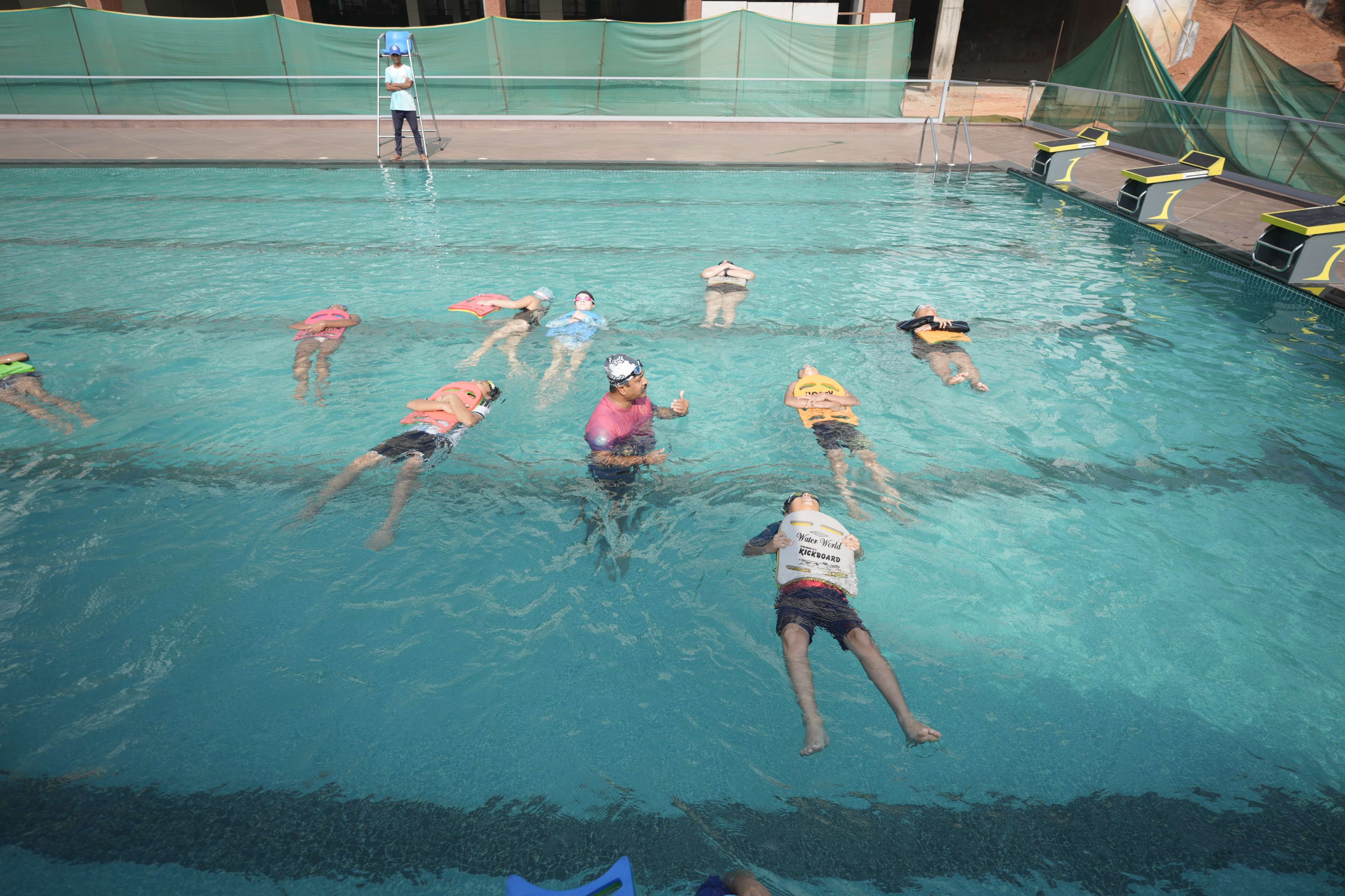 swimming